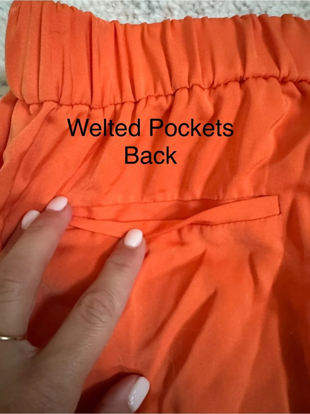 Michael Kors Orange Wide Leg Pull On Pants Women’s S